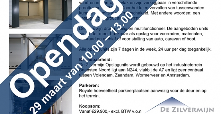 Open dag 29 maart 2014